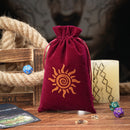 Bolsa de Veludo para Tarô — Fases da Lua