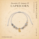 Pulseira Trançada Zodiacal com Pedra Natural